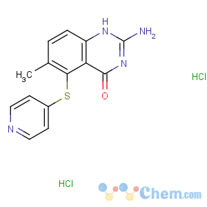 CAS No:152946-68-4 2-amino-6-methyl-5-pyridin-4-ylsulfanyl-1H-quinazolin-4-one