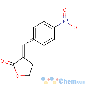 CAS No:1530-65-0 2(3H)-Furanone,dihydro-3-[(4-nitrophenyl)methylene]-