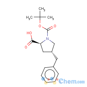 CAS No:153074-95-4 1,2-Pyrrolidinedicarboxylicacid, 4-(phenylmethyl)-, 1-(1,1-dimethylethyl) ester, (2S,4R)-