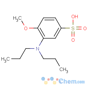 CAS No:153086-37-4 3-(dipropylamino)-4-methoxybenzenesulfonic acid