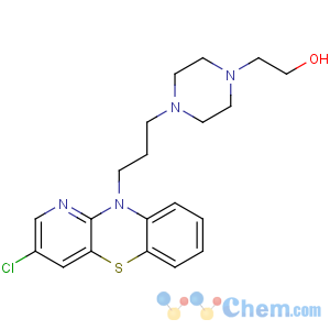 CAS No:15311-77-0 2-[4-[3-(3-chloropyrido[3,2-b][1,<br />4]benzothiazin-10-yl)propyl]piperazin-1-yl]ethanol