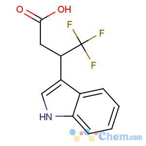 CAS No:153233-36-4 4,4,4-trifluoro-3-(1H-indol-3-yl)butanoic acid
