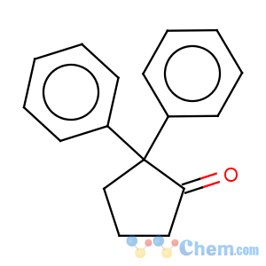CAS No:15324-42-2 Cyclopentanone,2,2-diphenyl-