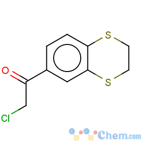CAS No:153275-57-1 Ethanone,2-chloro-1-(2,3-dihydro-1,4-benzodithiin-6-yl)-