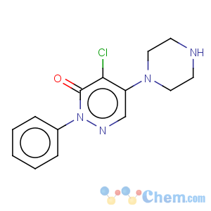 CAS No:153276-35-8 3(2H)-Pyridazinone,4-chloro-2-phenyl-5-(1-piperazinyl)-