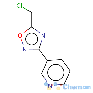 CAS No:15328-03-7 Pyridine,3-[5-(chloromethyl)-1,2,4-oxadiazol-3-yl]-