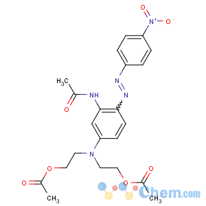 CAS No:1533-74-0 2-[3-acetamido-N-(2-acetyloxyethyl)-4-[(4-nitrophenyl)diazenyl]anilino]<br />ethyl acetate