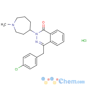 CAS No:153408-27-6 4-[(4-chlorophenyl)methyl]-2-[(4S)-1-methylazepan-4-yl]phthalazin-1-one