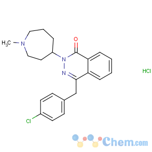 CAS No:153408-28-7 4-[(4-chlorophenyl)methyl]-2-[(4R)-1-methylazepan-4-yl]phthalazin-1-one