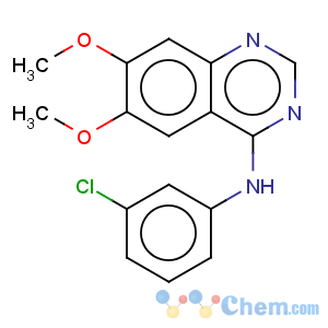 CAS No:153436-53-4 4-Quinazolinamine,N-(3-chlorophenyl)-6,7-dimethoxy-