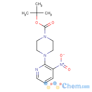 CAS No:153473-24-6 tert-butyl 4-(3-nitropyridin-2-yl)piperazine-1-carboxylate