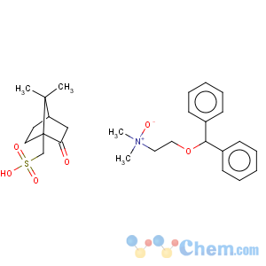 CAS No:15350-99-9 2-(Diphenylmethoxy)-N,N-dimethylethylamin-N-oxid, 2-oxo-10-bornansulfonat