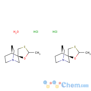 CAS No:153504-70-2 Cevimeline hydrochloride hemihydrate