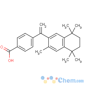 CAS No:153559-49-0 4-[1-(3,5,5,8,8-pentamethyl-6,7-dihydronaphthalen-2-yl)ethenyl]benzoic<br />acid