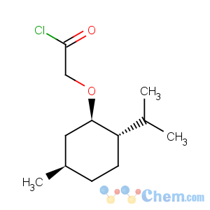 CAS No:15356-62-4 Acetyl chloride,2-[[(1R,2S,5R)-5-methyl-2-(1-methylethyl)cyclohexyl]oxy]-