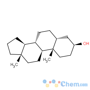 CAS No:15360-52-8 Androstan-3-ol, (3b,5b)-