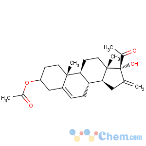 CAS No:15369-66-1 Pregn-5-en-20-one,3-(acetyloxy)-17-hydroxy-16-methylene-, (3b)- (9CI)