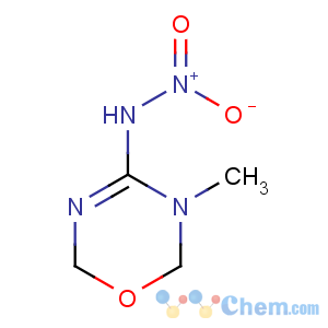 CAS No:153719-38-1 N-(3-methyl-2,6-dihydro-1,3,5-oxadiazin-4-yl)nitramide