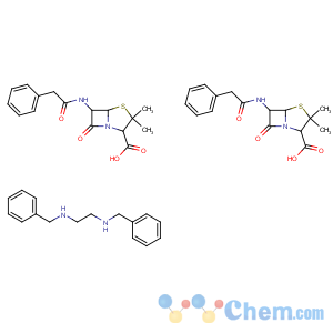 CAS No:1538-09-6 Benzathine benzylpenicillin