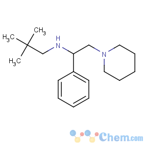CAS No:153837-28-6 2,2-dimethyl-N-[(1R)-1-phenyl-2-piperidin-1-ylethyl]propan-1-amine