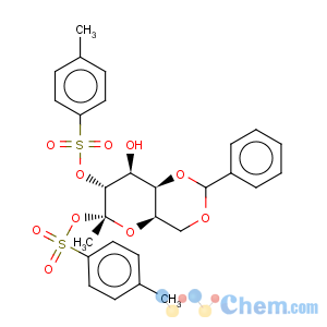 CAS No:15384-63-1 a-D-Galactopyranoside, methyl4,6-O-(phenylmethylene)-, bis(4-methylbenzenesulfonate) (9CI)