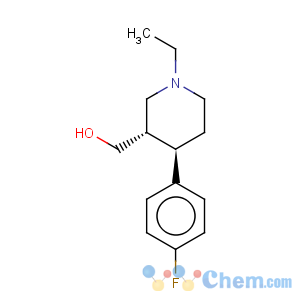 CAS No:153888-27-8 3-Piperidinemethanol,1-ethyl-4-(4-fluorophenyl)-, (3S,4R)-