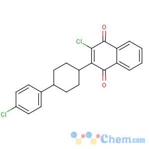 CAS No:153977-22-1 2-chloro-3-[4-(4-chlorophenyl)cyclohexyl]naphthalene-1,4-dione