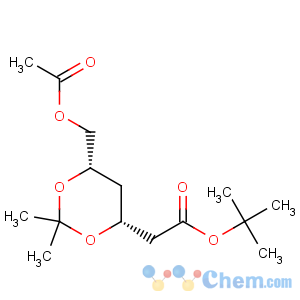 CAS No:154026-95-6 tert-Butyl (4R-cis)-6-[(acetyloxy)methyl]-2,2-dimethyl-1,3-dioxane-4-acetate