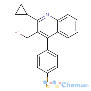CAS No:154057-56-4 3-(bromomethyl)-2-cyclopropyl-4-(4-fluorophenyl)quinoline
