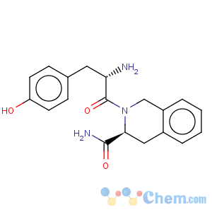 CAS No:154121-70-7 3-Isoquinolinecarboxamide,2-[(2S)-2-amino-3-(4-hydroxyphenyl)-1-oxopropyl]-1,2,3,4-tetrahydro-, (3S)-