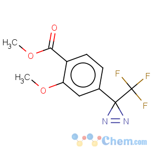 CAS No:154187-50-5 Benzoic acid,2-methoxy-4-[3-(trifluoromethyl)-3H-diazirin-3-yl]-, methyl ester