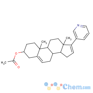 CAS No:154229-18-2 [(3S,8R,9S,10R,13S,14S)-10,13-dimethyl-17-pyridin-3-yl-2,3,4,7,8,9,11,<br />12,14,15-decahydro-1H-cyclopenta[a]phenanthren-3-yl] acetate