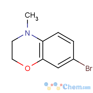 CAS No:154264-95-6 7-bromo-4-methyl-2,3-dihydro-1,4-benzoxazine