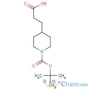 CAS No:154375-43-6 3-[1-[(2-methylpropan-2-yl)oxycarbonyl]piperidin-4-yl]propanoic acid