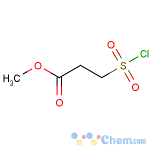 CAS No:15441-07-3 Propanoic acid,3-(chlorosulfonyl)-, methyl ester