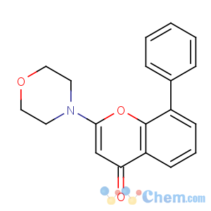 CAS No:154447-36-6 2-morpholin-4-yl-8-phenylchromen-4-one