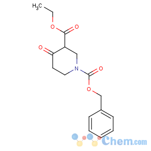 CAS No:154548-45-5 1-O-benzyl 3-O-ethyl 4-oxopiperidine-1,3-dicarboxylate