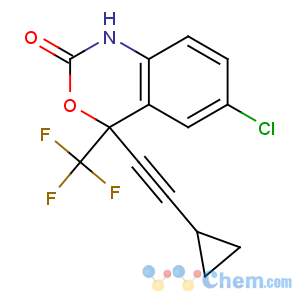 CAS No:154598-52-4 (4S)-6-chloro-4-(2-cyclopropylethynyl)-4-(trifluoromethyl)-1H-3,<br />1-benzoxazin-2-one