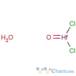 CAS No:15461-28-6 Hafnium chloride oxide(HfCl2O), hydrate (9CI)