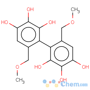 CAS No:154675-18-0 2,2',3,3',4,4'-hexahydroxy-1,1'-biphenyl-6,6'-dimethanol dimethyl ether