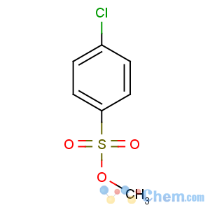 CAS No:15481-45-5 Benzenesulfonic acid,4-chloro-, methyl ester
