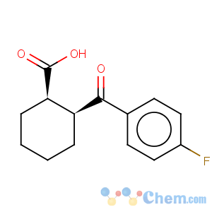 CAS No:154810-33-0 Cyclohexanecarboxylicacid, 2-(4-fluorobenzoyl)-, cis- (9CI)