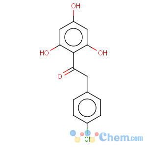 CAS No:15485-68-4 Ethanone,2-(4-chlorophenyl)-1-(2,4,6-trihydroxyphenyl)-