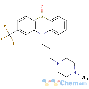 CAS No:1549-88-8 10H-Phenothiazine,10-[3-(4-methyl-1-piperazinyl)propyl]-2-(trifluoromethyl)-, 5-oxide