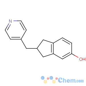 CAS No:154932-75-9 2-(pyridin-4-ylmethyl)-2,3-dihydro-1H-inden-5-ol