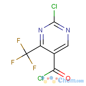 CAS No:154934-99-3 2-chloro-4-(trifluoromethyl)pyrimidine-5-carbonyl chloride