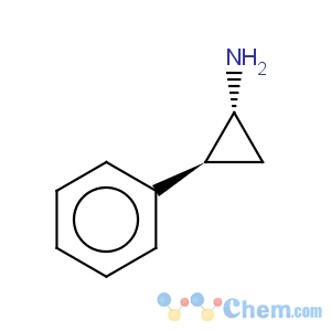 CAS No:155-09-9 Cyclopropanamine,2-phenyl-, (1R,2S)-rel-