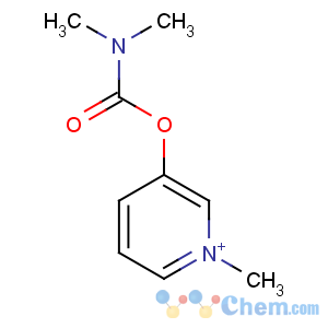 CAS No:155-97-5 (1-methylpyridin-1-ium-3-yl) N,N-dimethylcarbamate