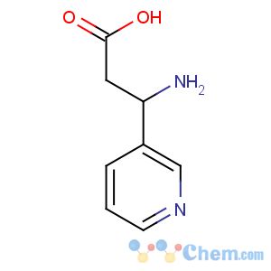 CAS No:155050-17-2 (3R)-3-amino-3-pyridin-3-ylpropanoic acid