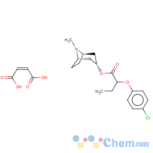 CAS No:155058-71-2 Butanoic acid,2-(4-chlorophenoxy)-, (3-endo)-8-methyl-8-azabicyclo[3.2.1]oct-3-yl ester